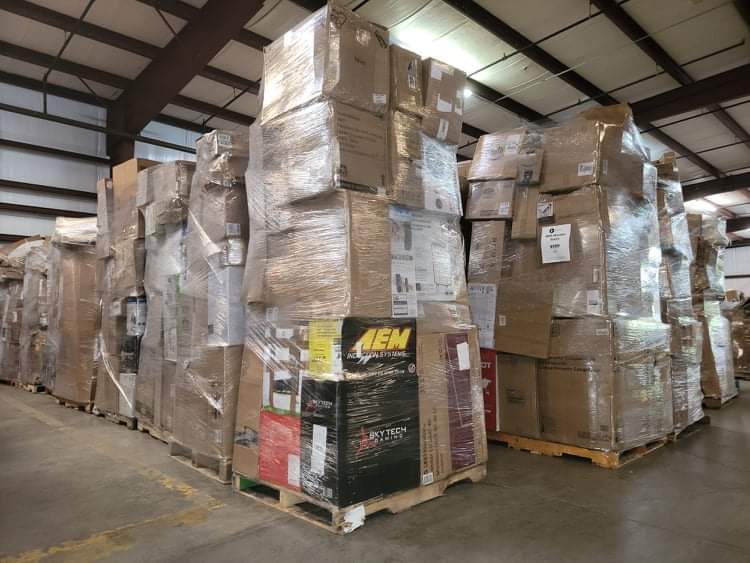 target liquidation pallets in California